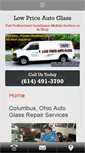 Mobile Screenshot of columbuslowpriceautoglass.com